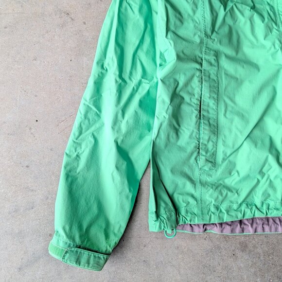 The North Face Women's Venture HyVent Hooded Rain Jacket Lime Green medium - Picture 3 of 9
